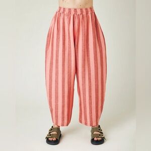 Beyond Nine Blush stripe Mabel pants